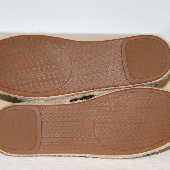 Michael Kors Margie Closed Toe Washed Denim tie-up Espadrille 7M - Picture 2 of 7